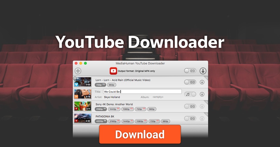 MediaHuman YouTube Downloader MP4