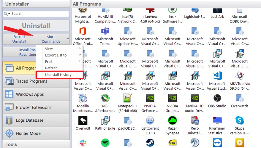 Revo Uninstaller Pro