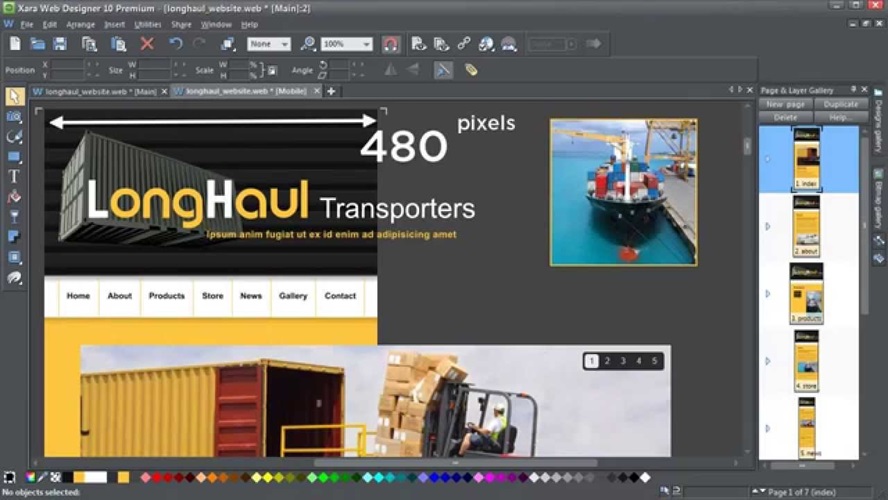 Xara Web Designer